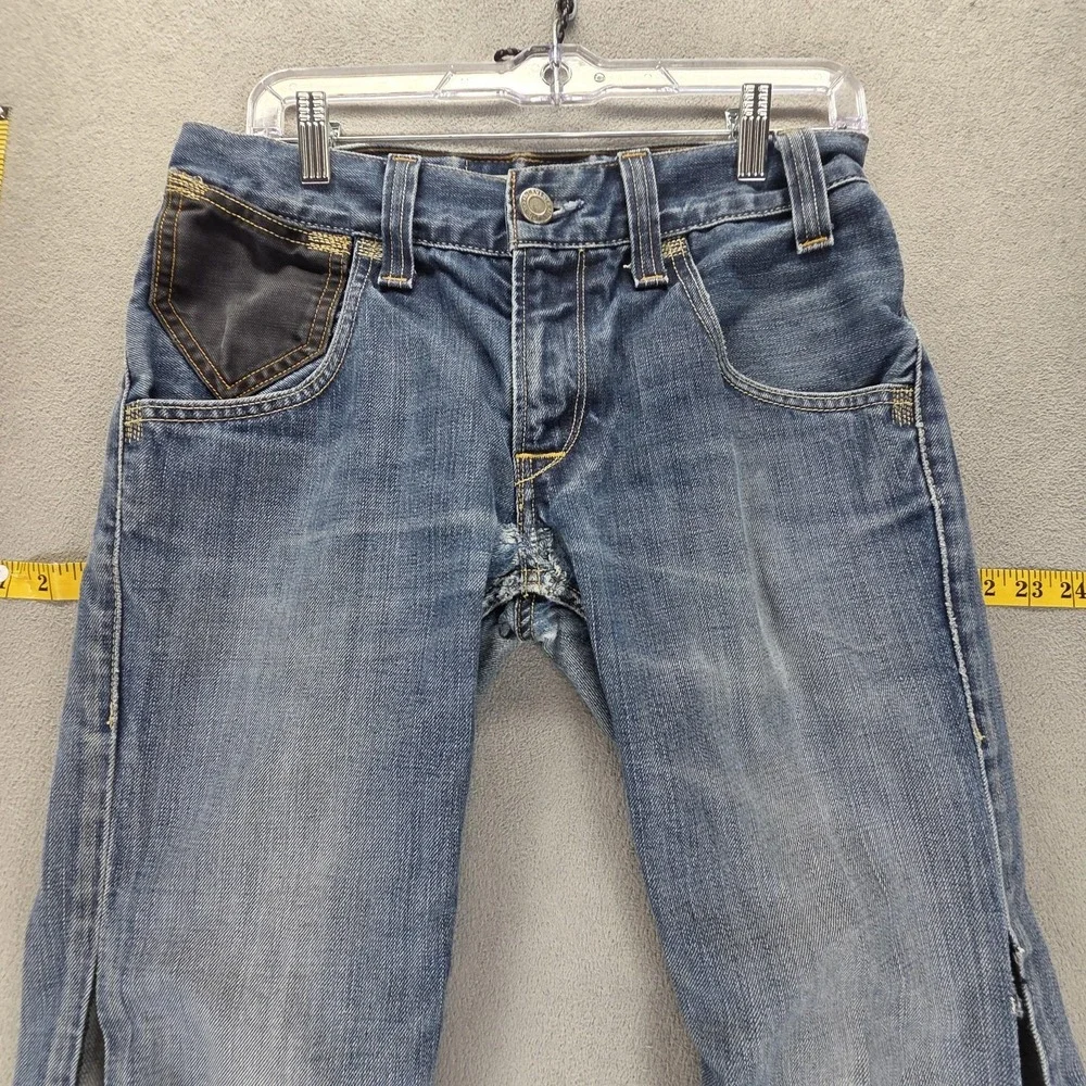 Vintage Levis 511 Jeans Mens Slim Engineered Honeycomb Medium Wash Fits 29x32